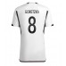 Tanie Strój piłkarski Niemcy Leon Goretzka #8 Koszulka Podstawowej MŚ 2022 Krótkie Rękawy